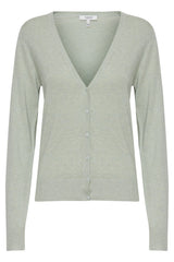 Cardigan Pimba in Frosty Green