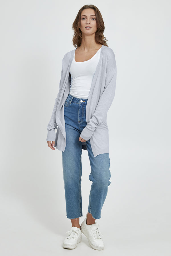 Long Cardigan Pimba in Kentucky Blue