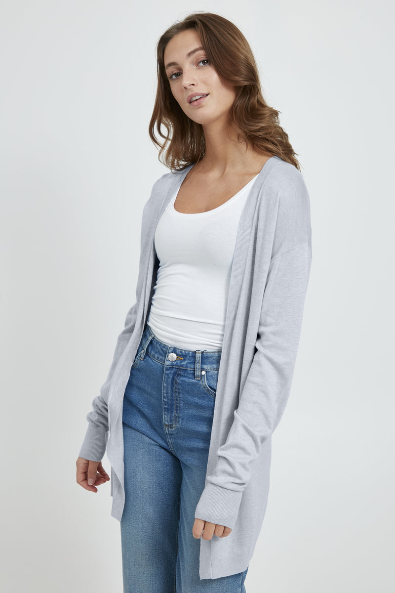 Long Cardigan Pimba in Kentucky Blue