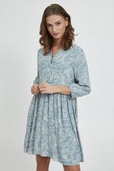 Kleid Joella in Smoke Blue Mix