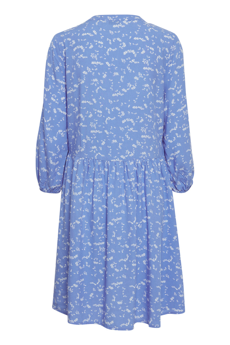 Kleid Joella mit Knopfleiste in Ultramarine Mix