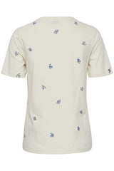 T- Shirt Teri in Birch Mix