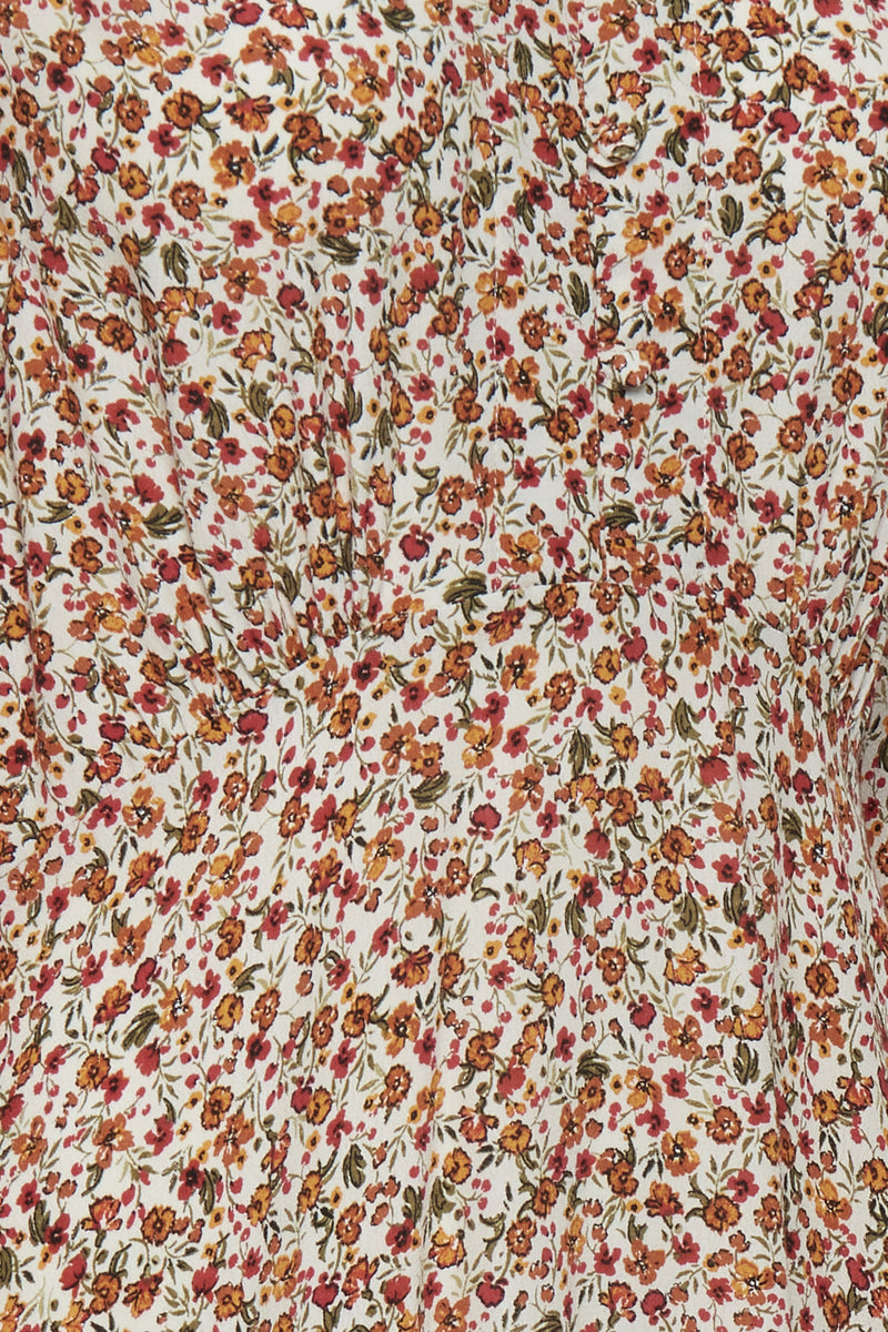 Kleid Flouri in Birch Mix