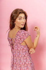 Kleid Iparis in Parfait Pink Mix