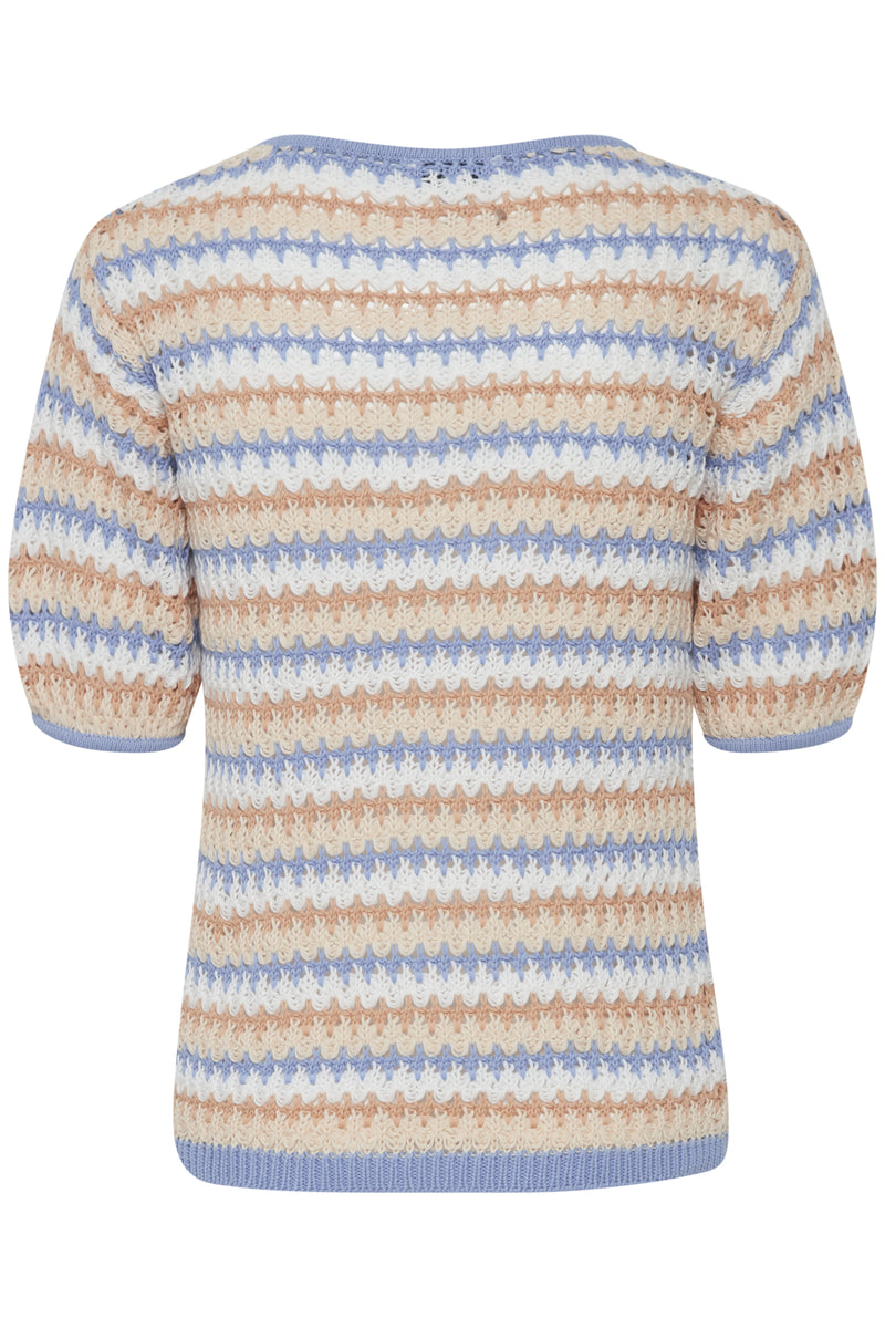 T- Shirt Myrsa in Bel Air Blue