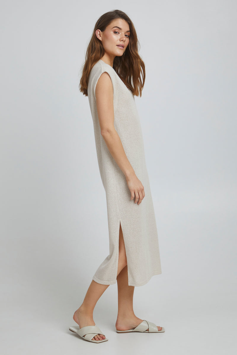 Kleid Uelse in Birch Melange