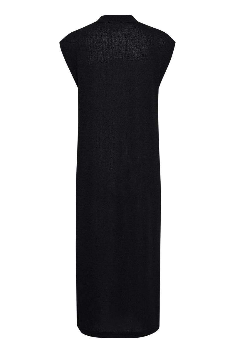 Kleid Uelse in Black Melange