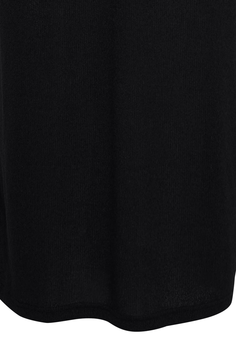 Kleid Uelse in Black Melange