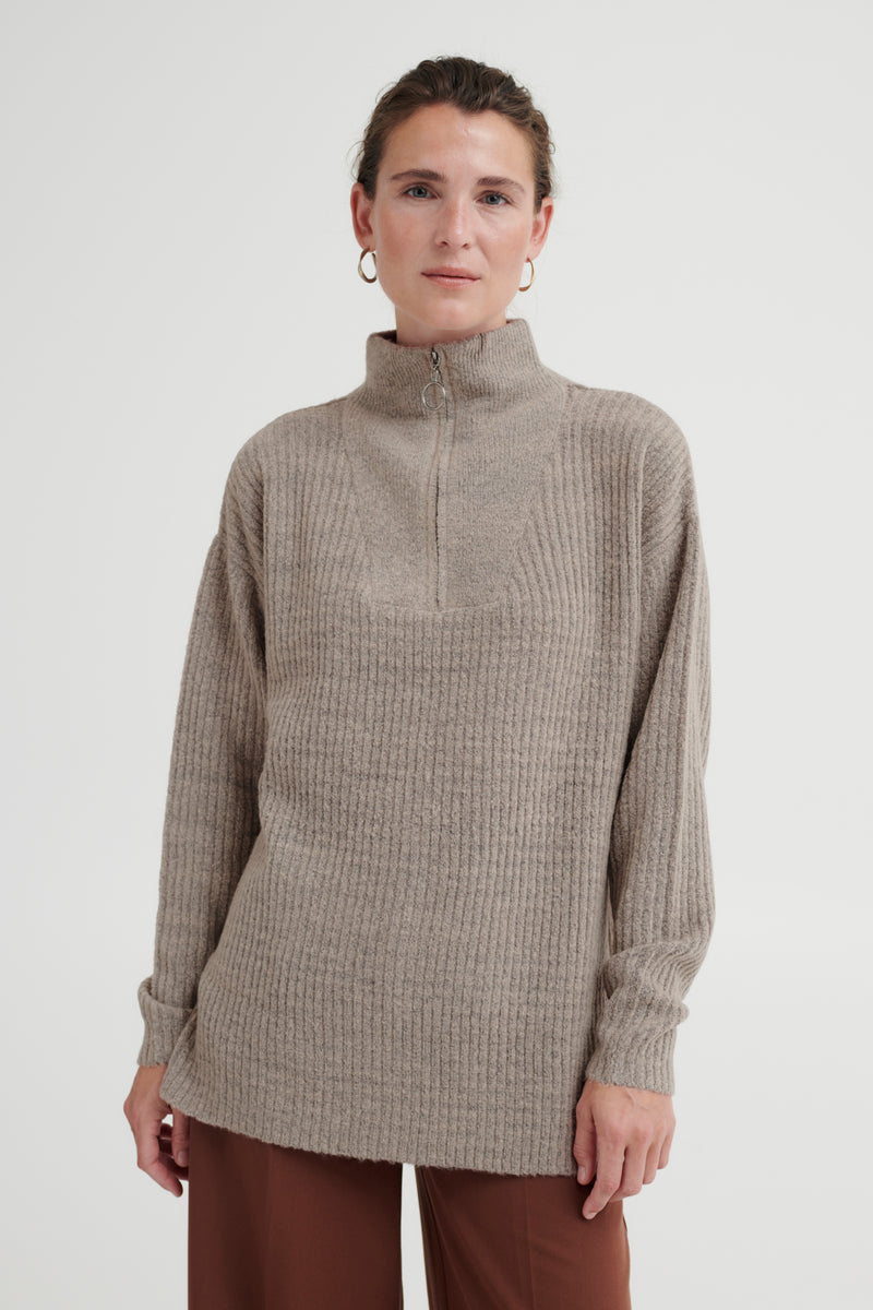 Pullover Nora in Cement
