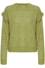 Pullover Oksana in Spinach Green Melange