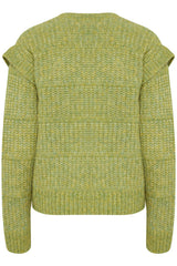 Pullover Oksana in Spinach Green Melange