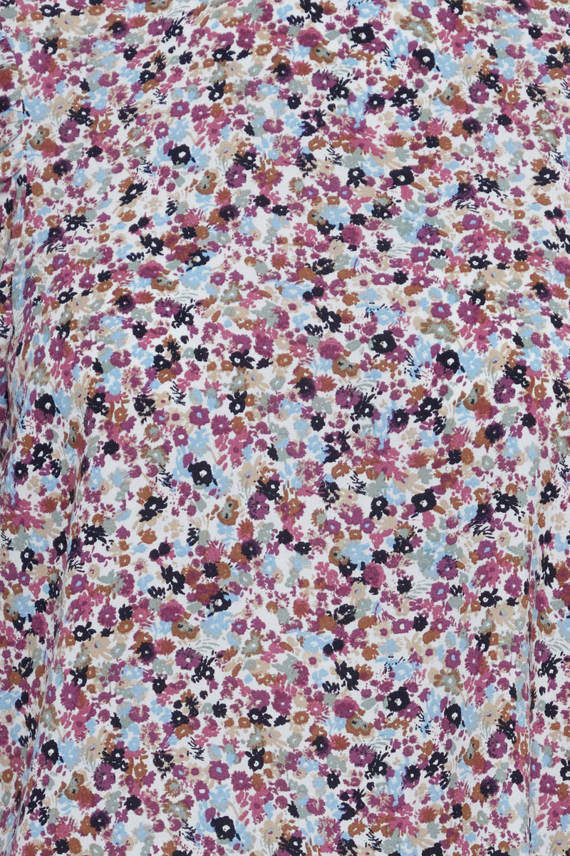 Bluse Josa in Red Violet Mix