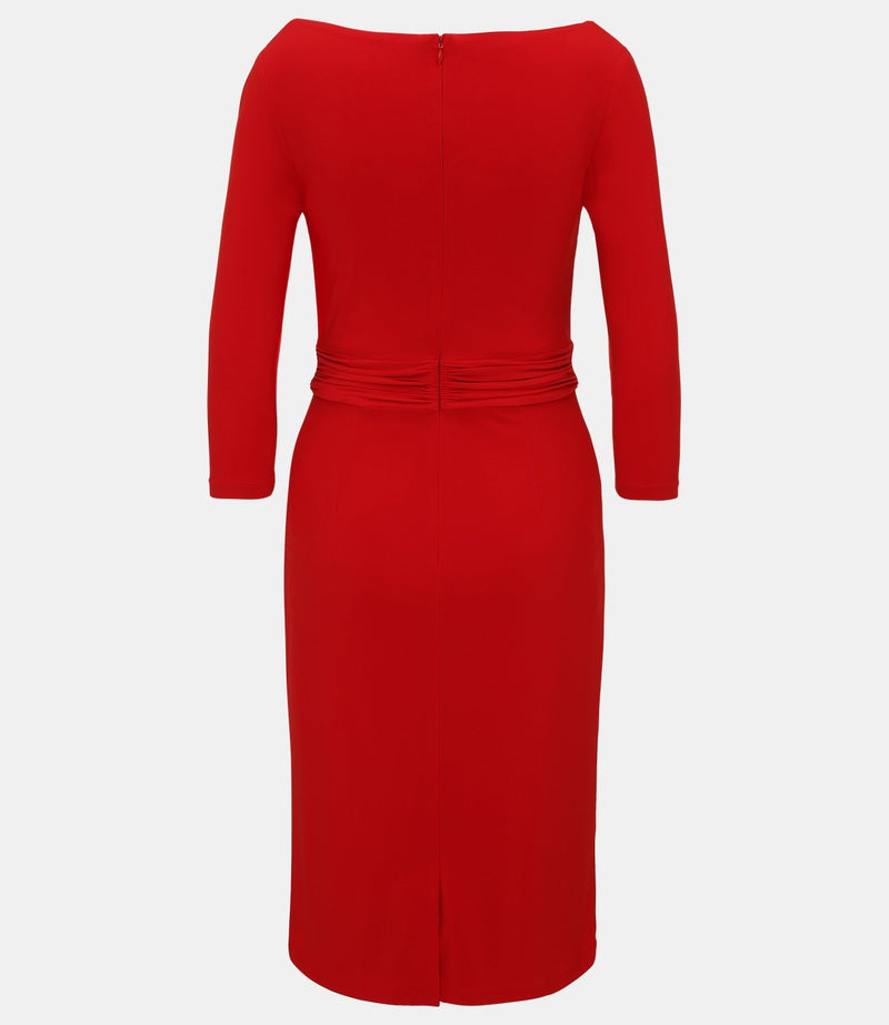 Jerseykleid mit Wasserfallausschnitt - SHILA