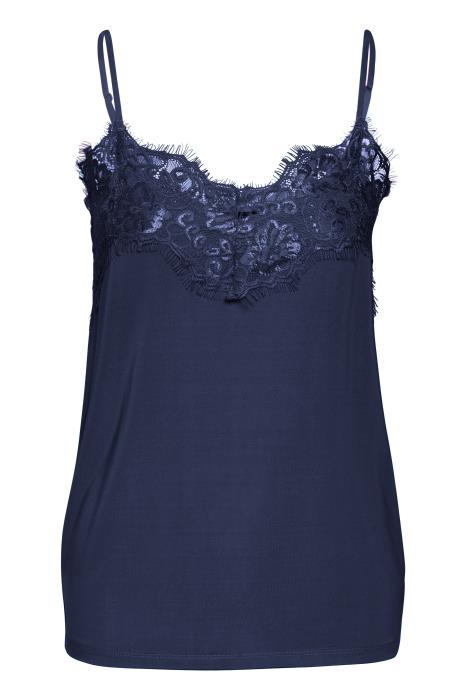 Spitzentop Clara in Navy