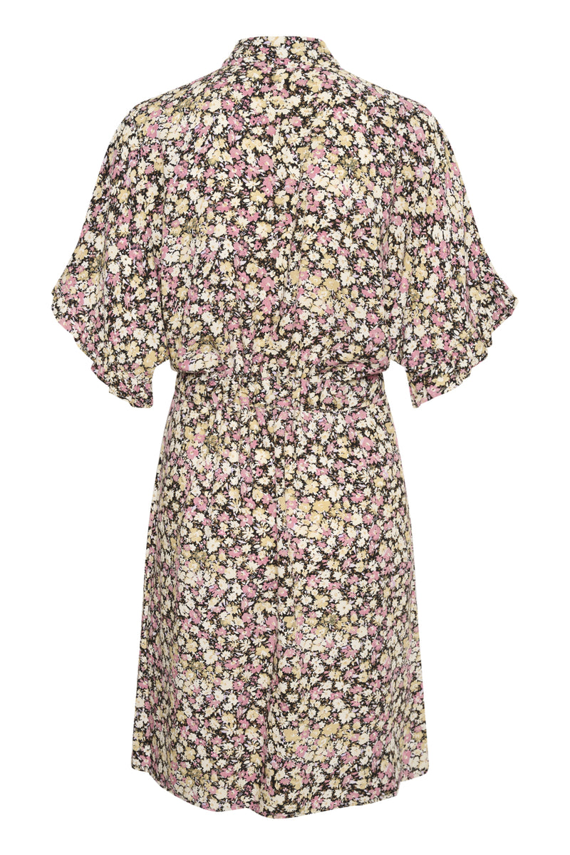 Kleid Saphira in Silver Fem Florals