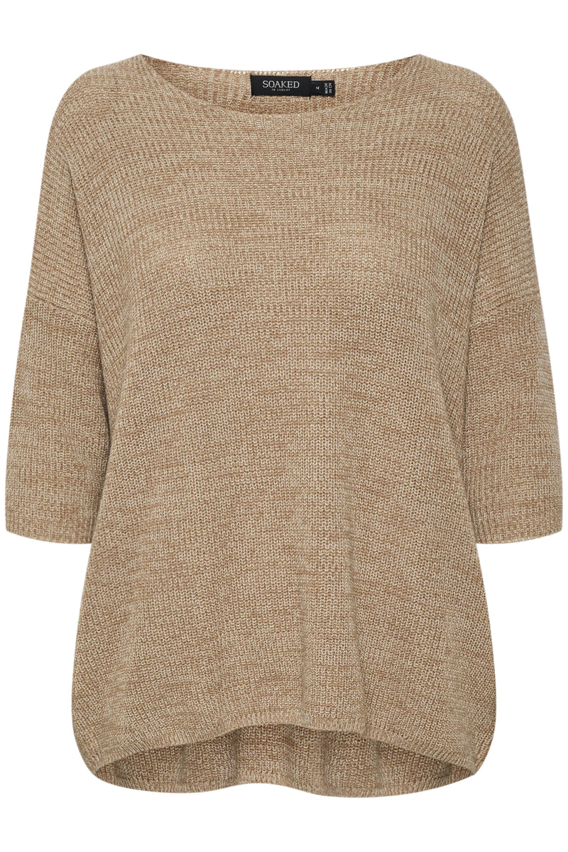 Pullover Tuesday Cotton in Beaver Fur