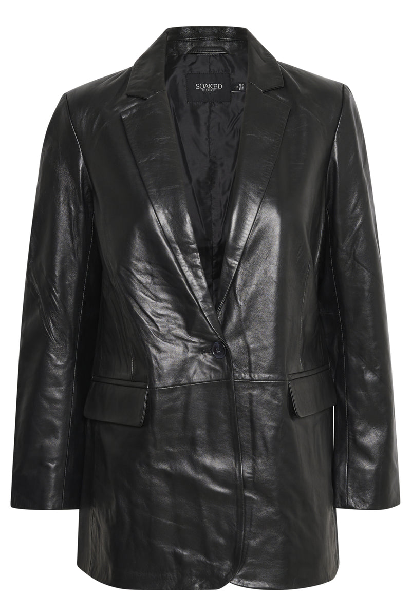 Lederblazer Paola Ozark in Black
