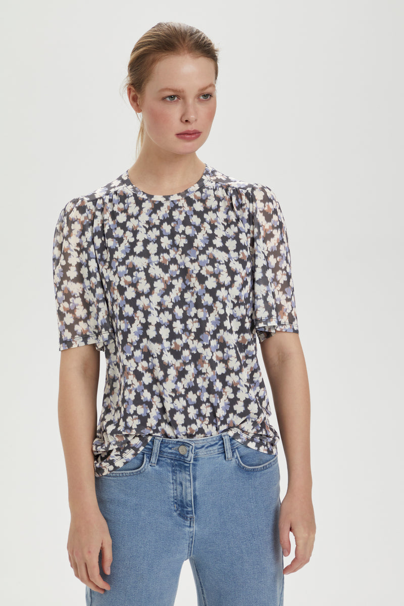 Shirt Lettice in Blushed Bloom India Ink