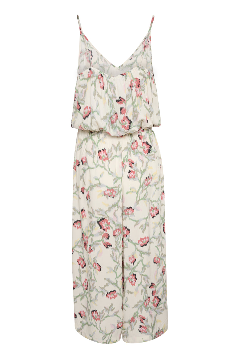 Jumpsuit Arjana in Whisper White Branch Print