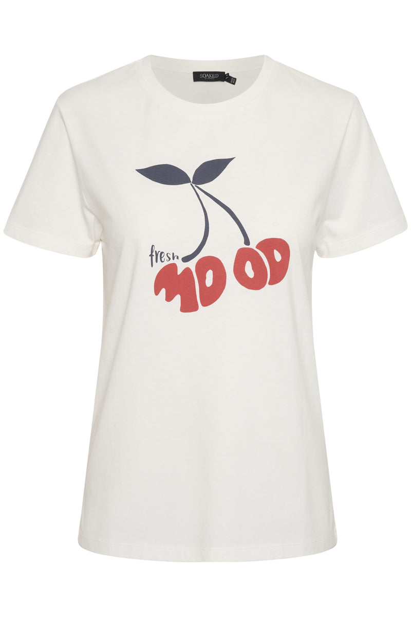 T- Shirt Cira in Broken White