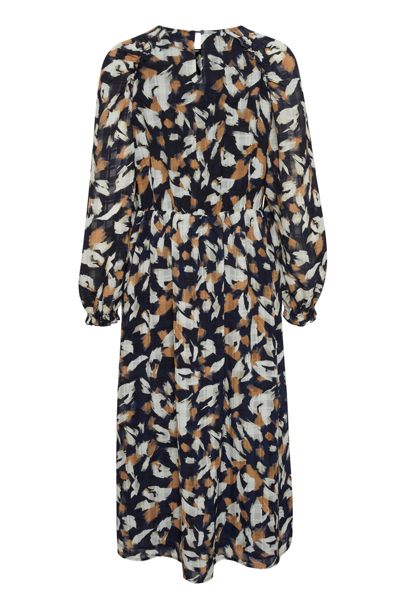 Kleid Jesica in Night Sky Stroke Print