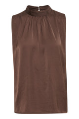 Bluse Aileen in Hot Fudge