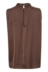 Bluse Aileen in Hot Fudge