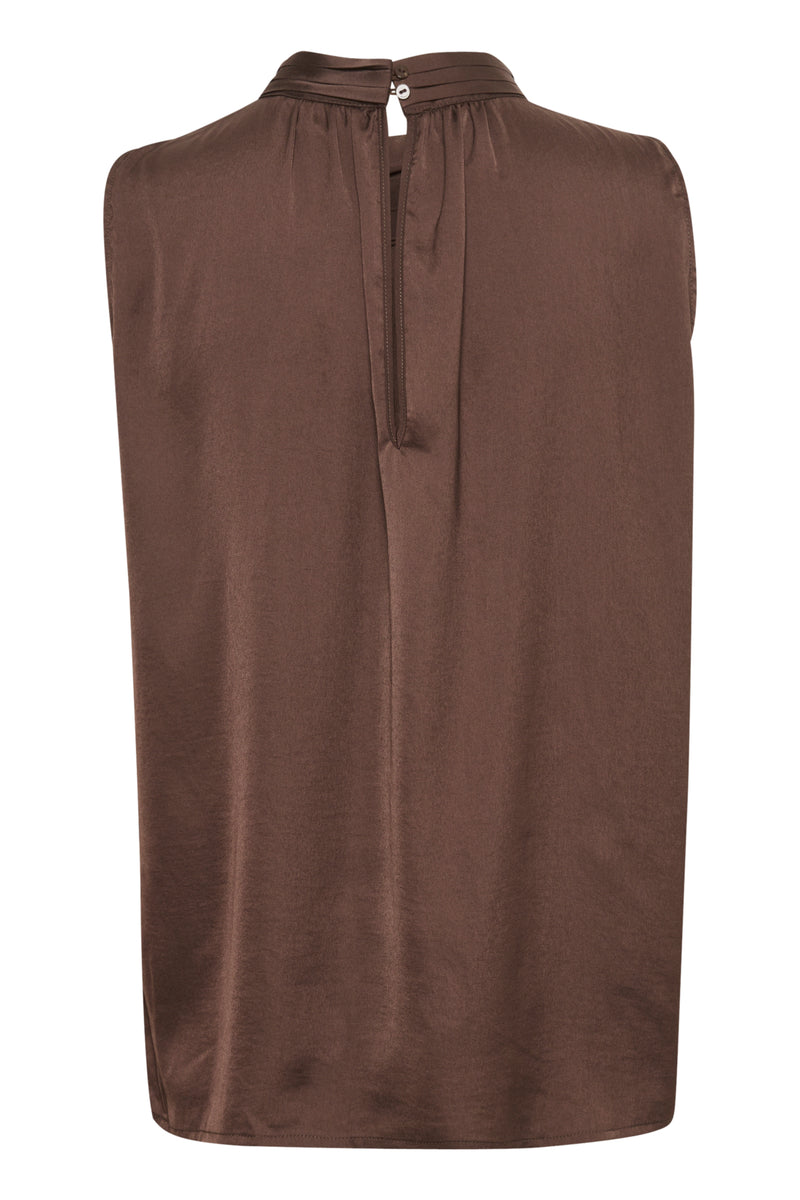 Bluse Aileen in Hot Fudge