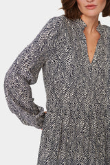 Kleid Eda in Night Sky Zebra