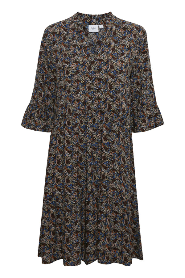 Kleid Eda in Black Branches