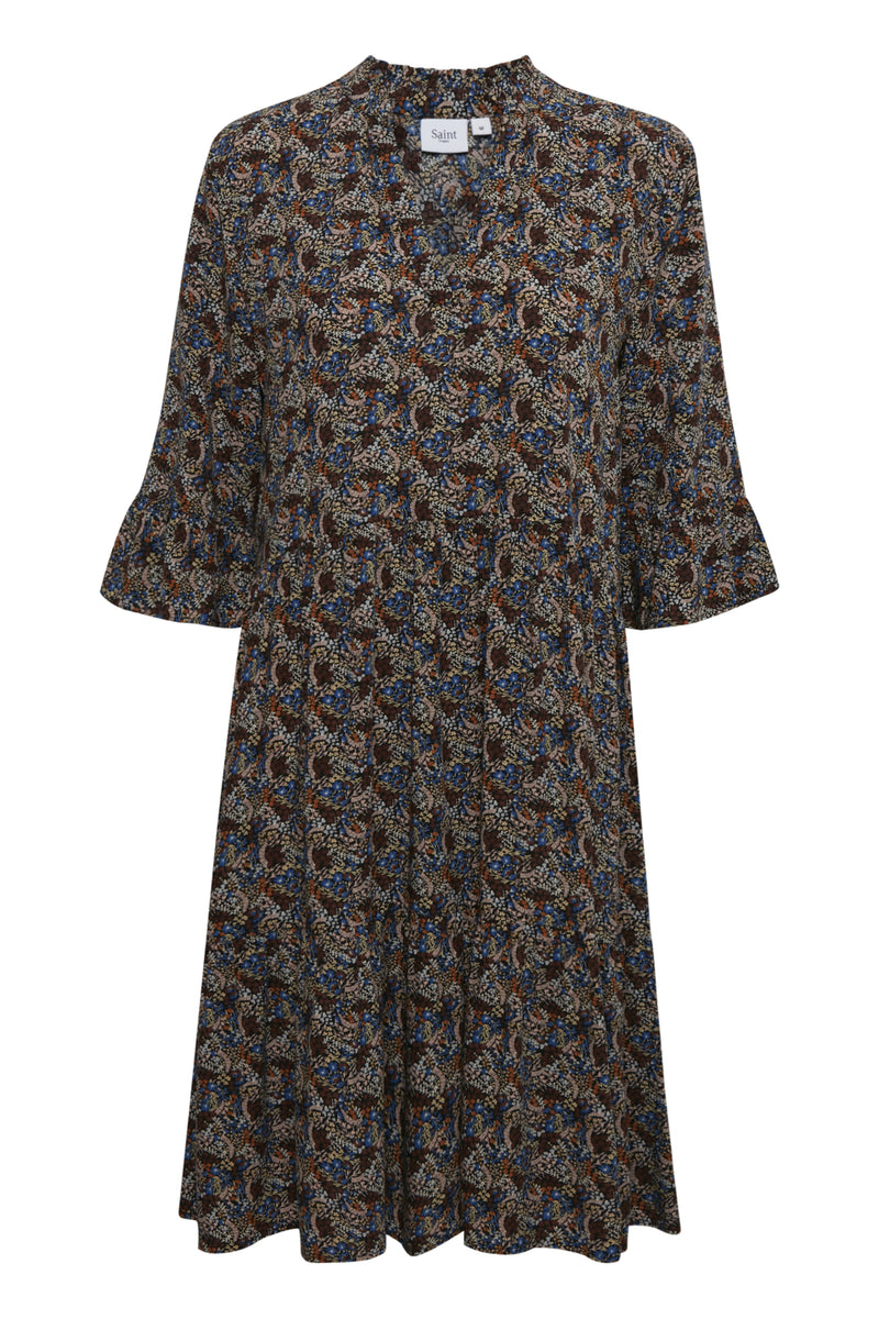 Kleid Eda in Black Branches
