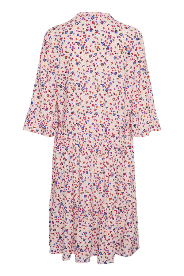 Kleid Eda in Pink Chute Fleurs