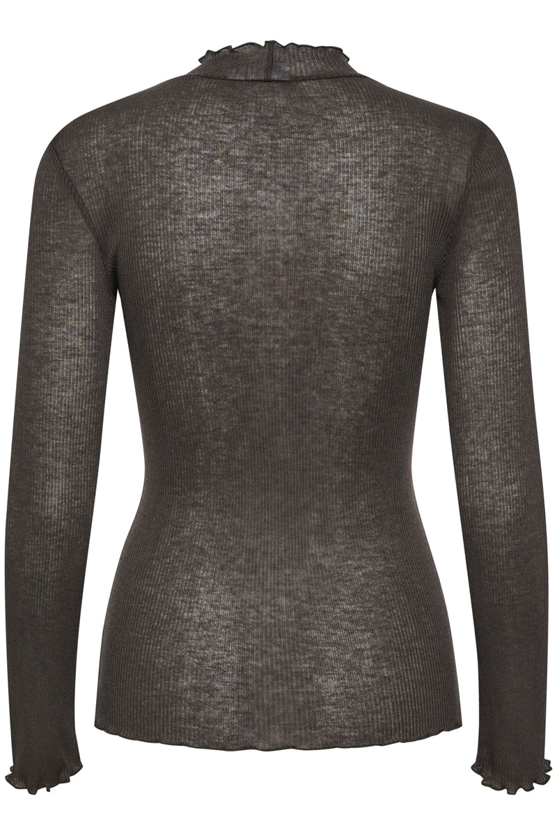 Langarmshirt Ciki in Raven