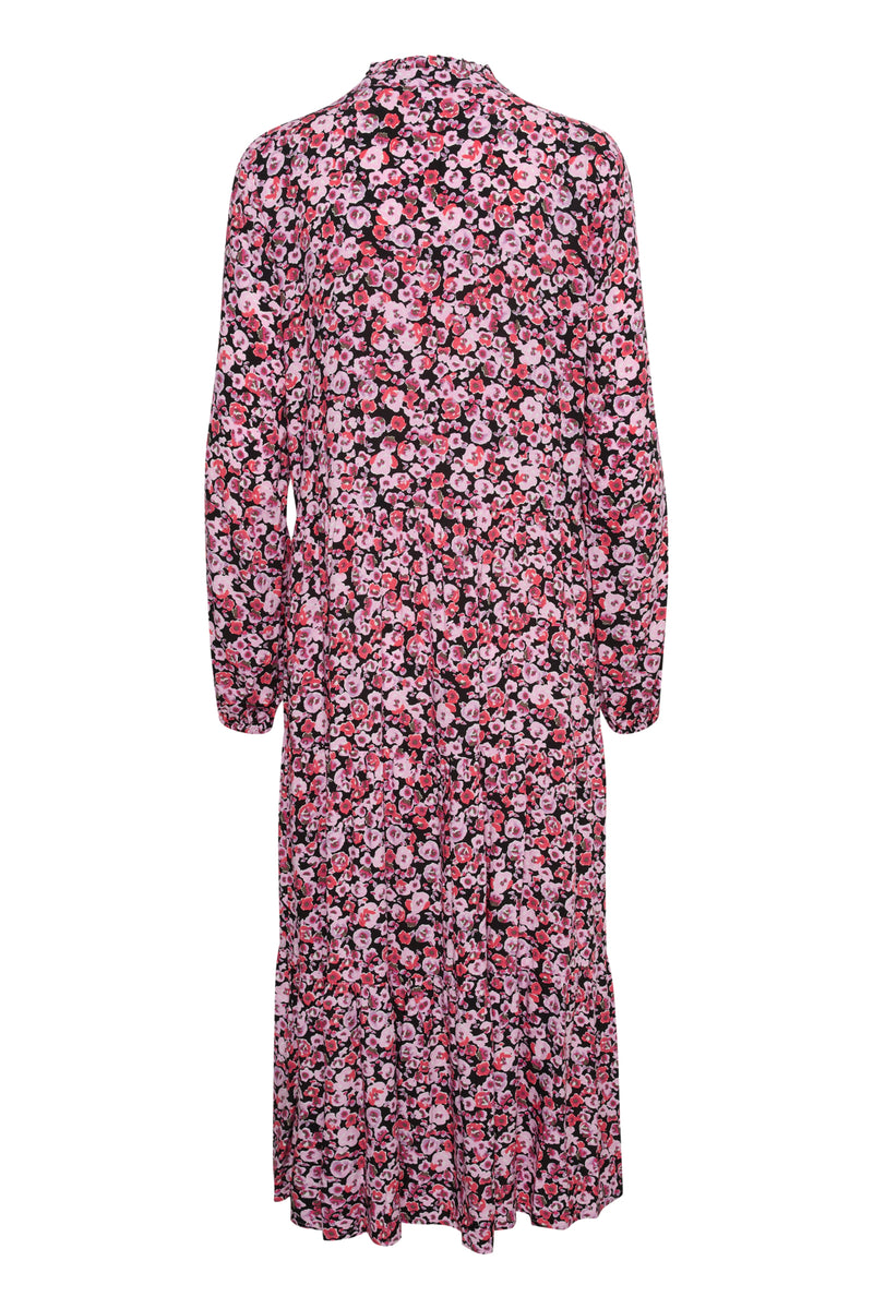 Maxikleid Eda in Black Water Florals