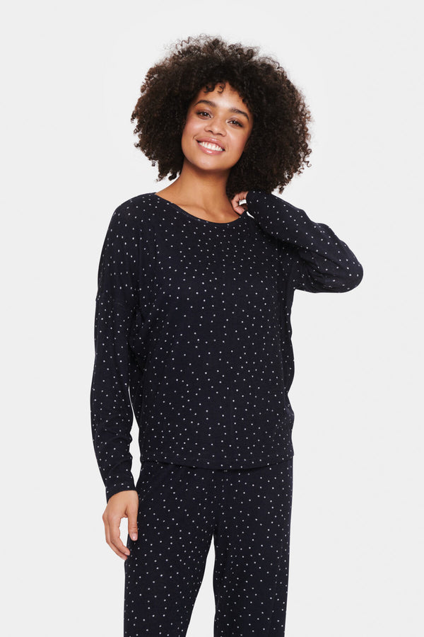 Pullover Karina in Blue Deep Melange