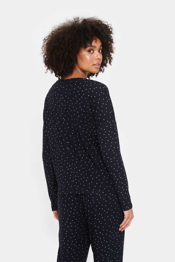 Pullover Karina in Blue Deep Melange