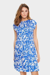 Kleid Maddin Gisla in Dazzling Blue Art