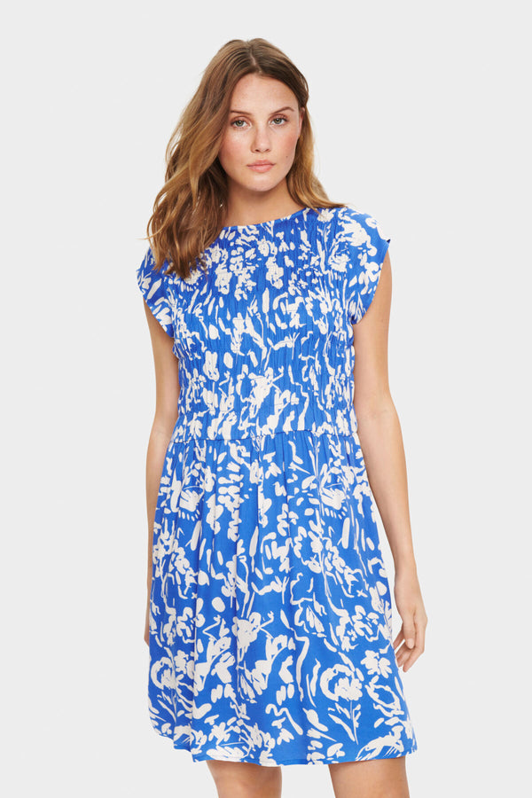 Kleid Maddin Gisla in Dazzling Blue Art