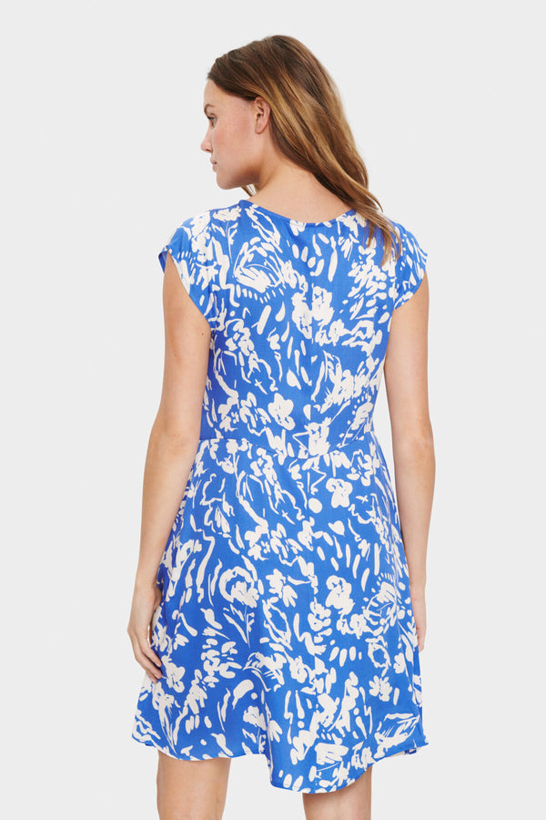 Kleid Maddin Gisla in Dazzling Blue Art