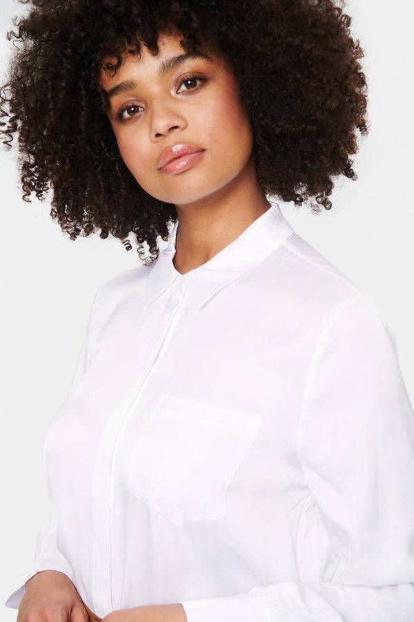 Bluse Nilla in Bright White