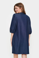 Kleid Paprika in Dark Blue Melange