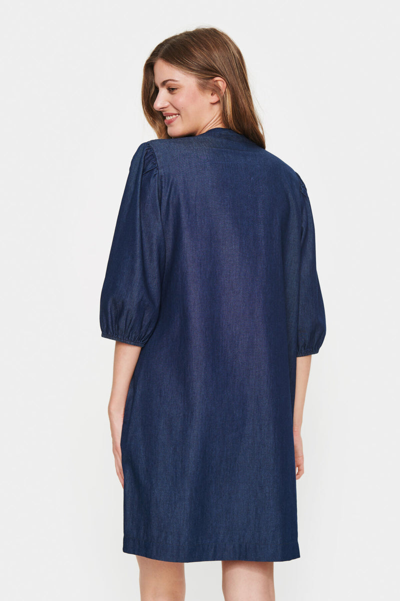 Kleid Paprika in Dark Blue Melange