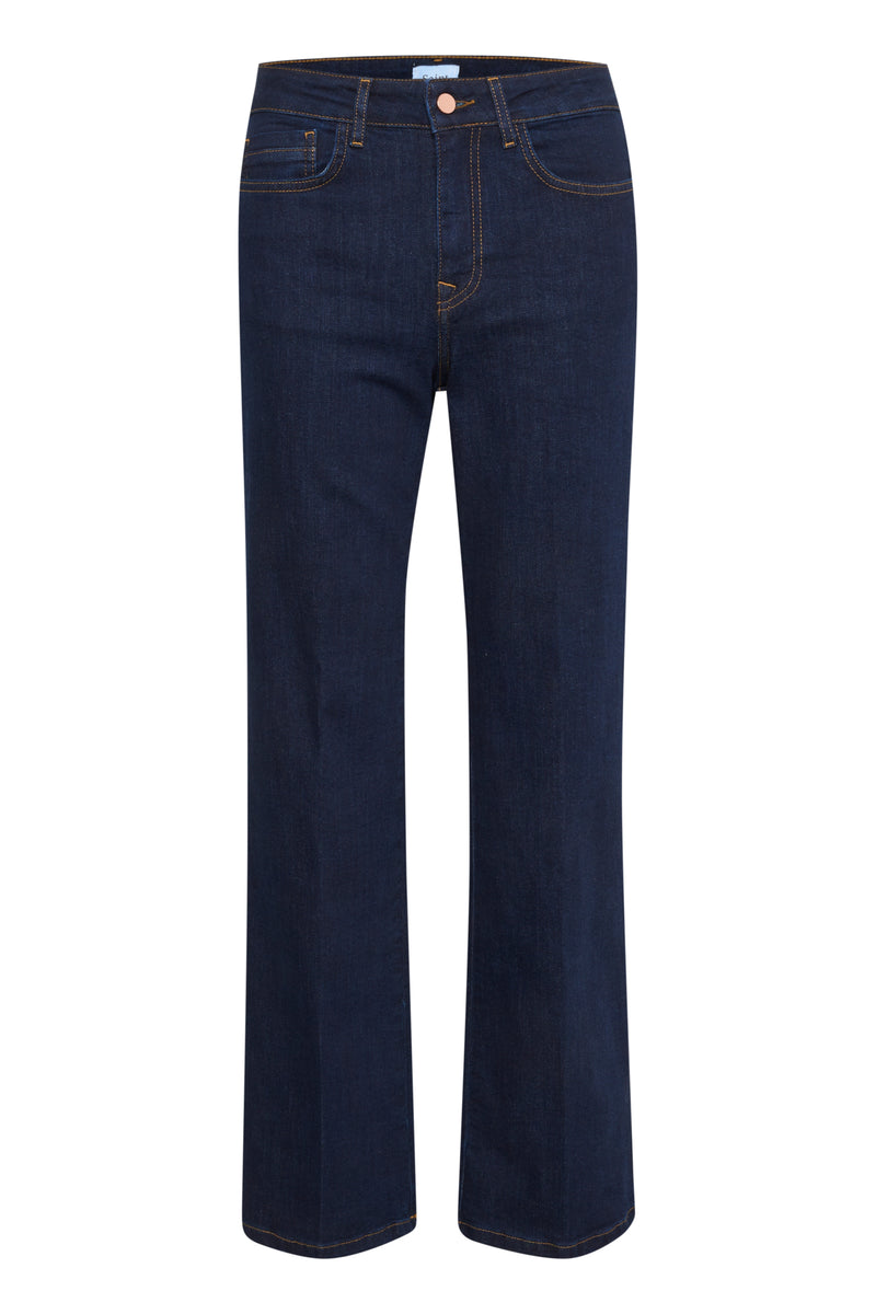 Jeans Molly Wide Leg in Dark Blue Denim