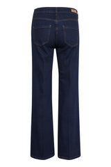 Jeans Molly Wide Leg in Dark Blue Denim