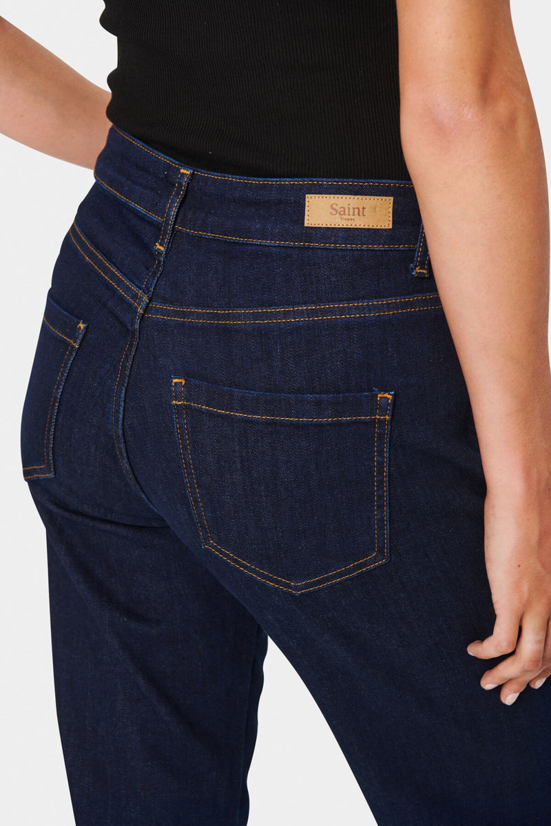 Jeans Molly Wide Leg in Dark Blue Denim