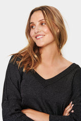 Pullover Kila Shimmer in Black