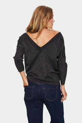 Pullover Kila Shimmer in Black