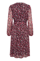 Kleid Salva in Black B.Water Florals