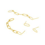 Ohrringe Tabitha Construct Panzer Gold