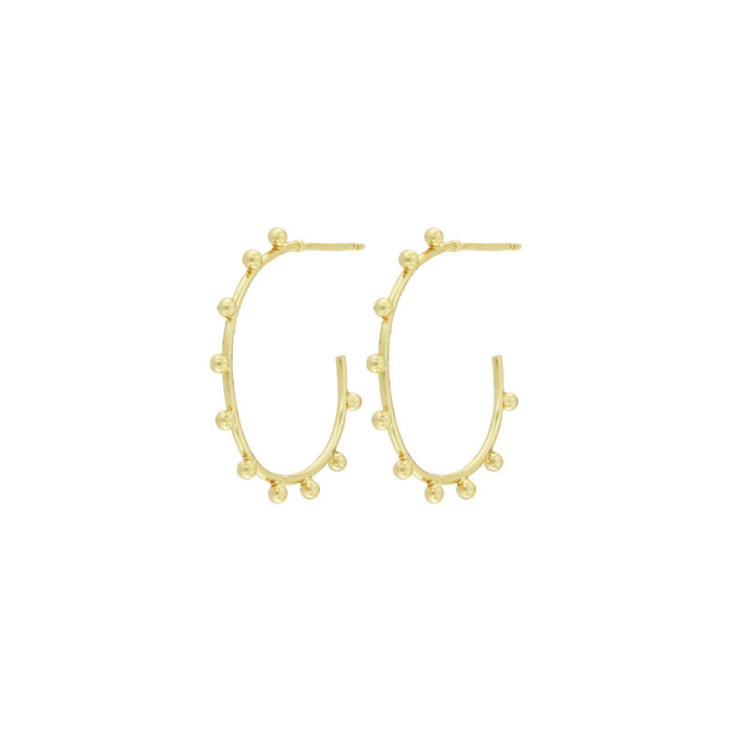 Ohrringe Brooklyn Small Gold